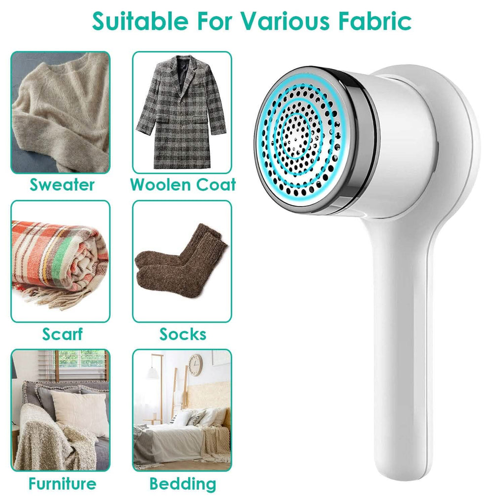 Electric Fuzz Pilling Trimmer Sweater Shaver with Detachable Handle