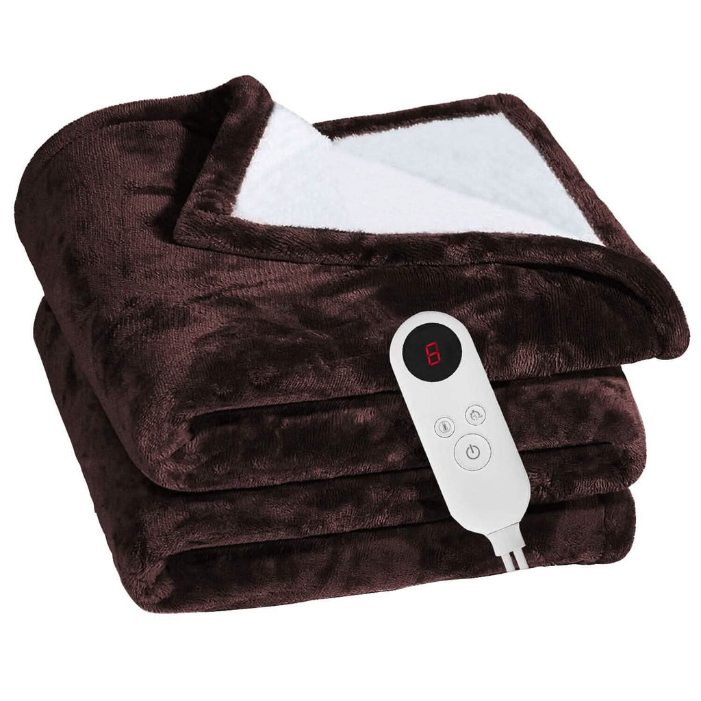 Couverture chauffante en flanelle