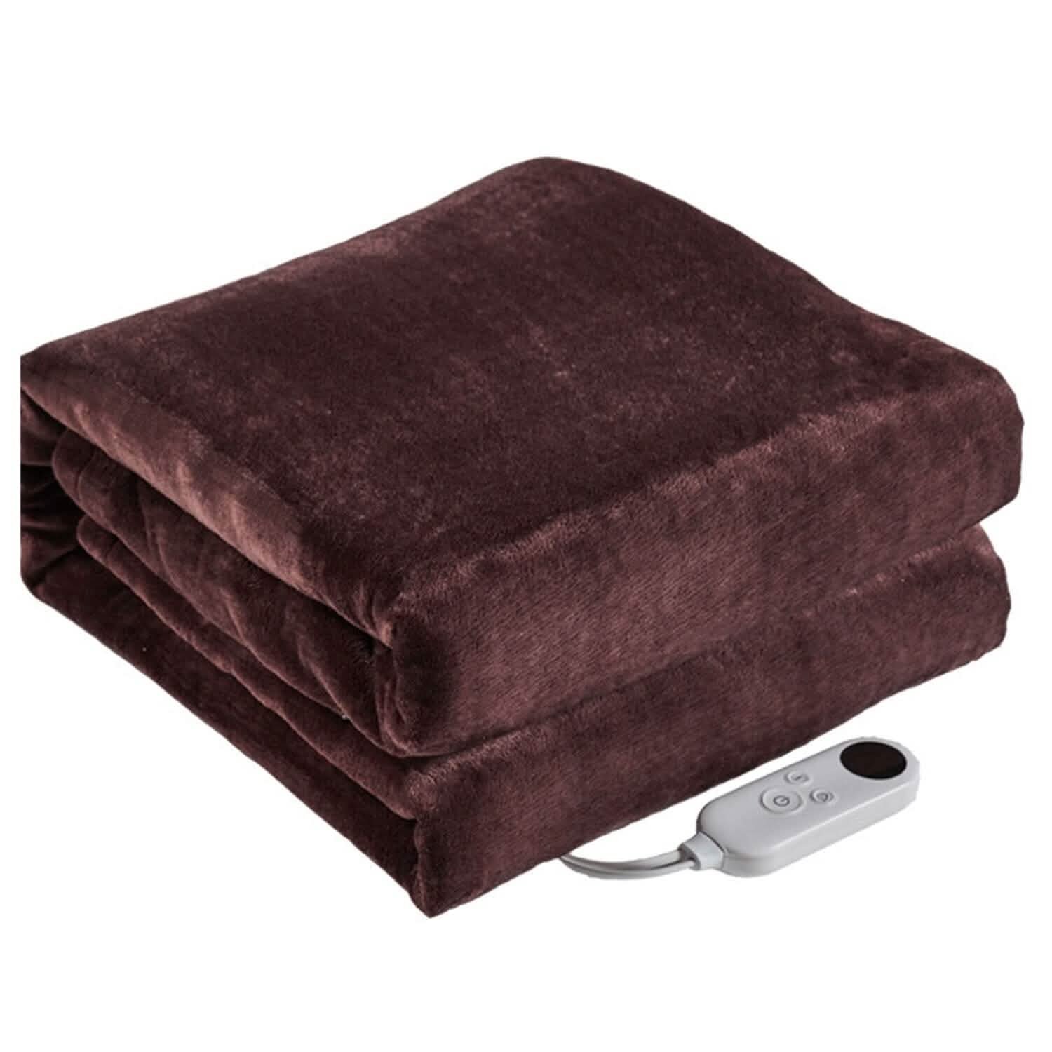 Couverture chauffante en flanelle