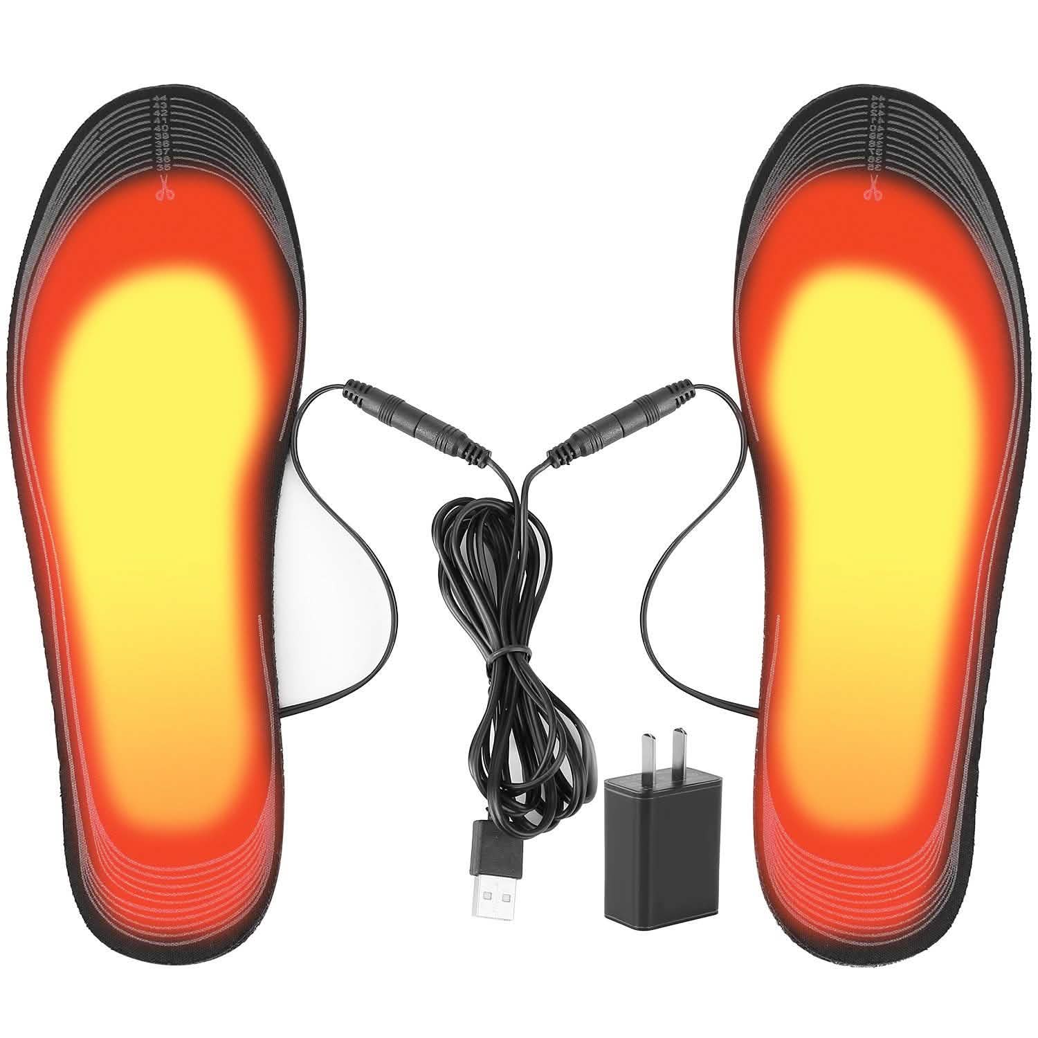 Electric Heated Insoles USB Foot Warmer Pads
