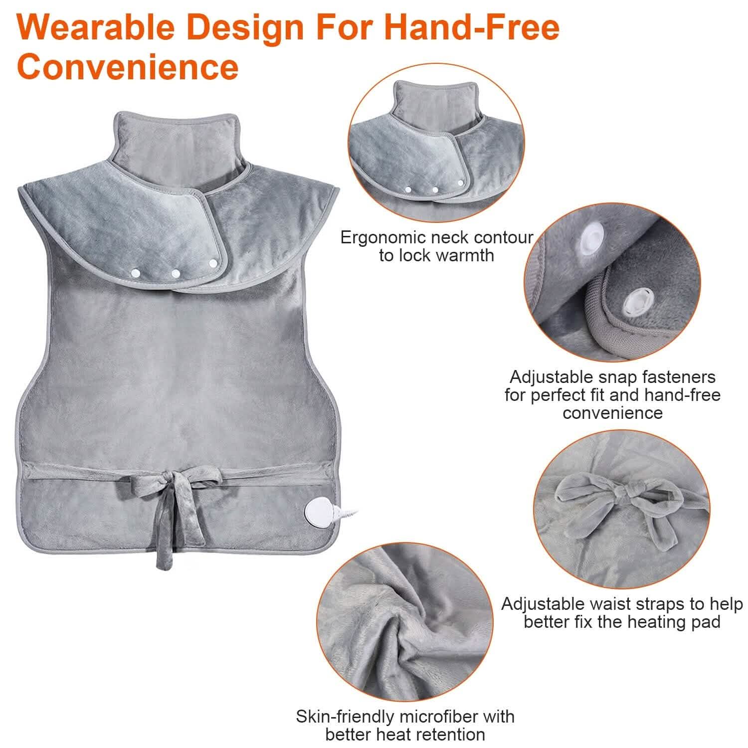 Electric Heating Wrap for Neck Shoulder