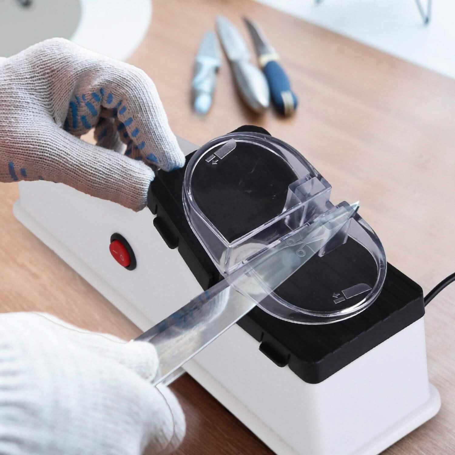 Electric Knife Sharpener with USB Plug
