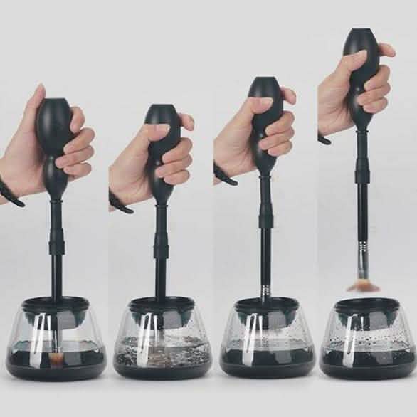 Machine de nettoyage et de séchage électrique pour pinceaux de maquillage