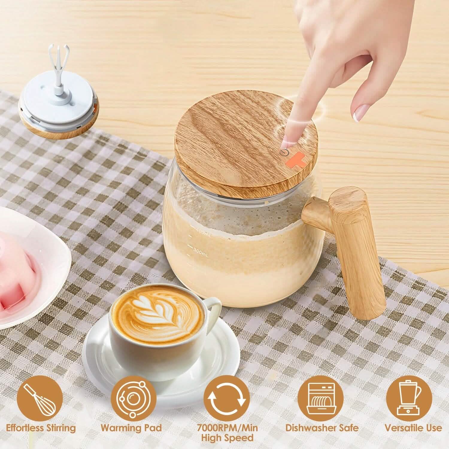 Electric Mixing Mug 400ML High Speed Mixing Cup