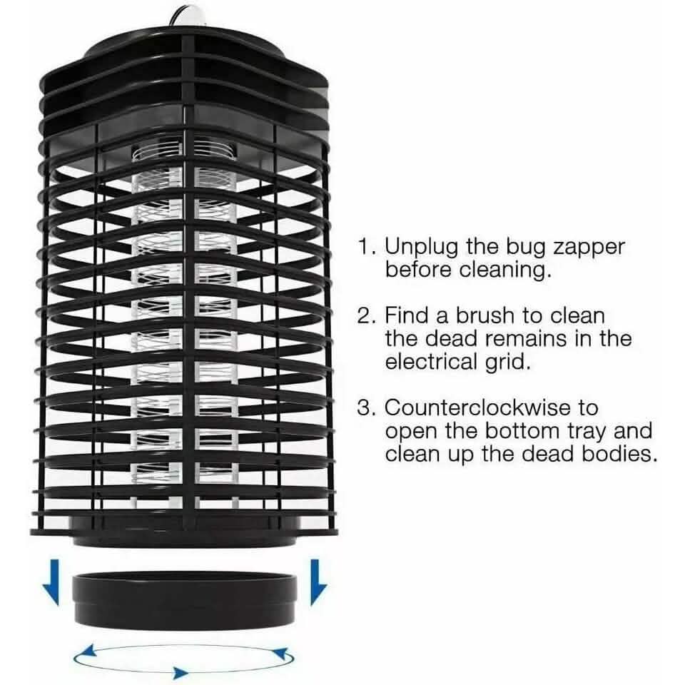 Electric Mosquito Insect Killer Zapper LED Light Fly Bug Trap Pest Control Lamp