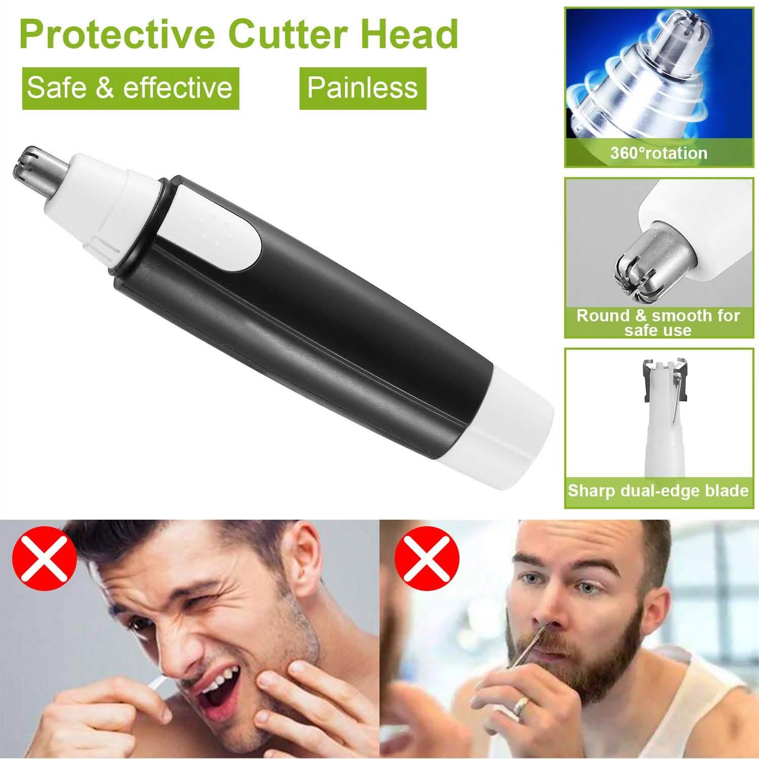 Tondeuse électrique pour nez, oreilles et cheveux