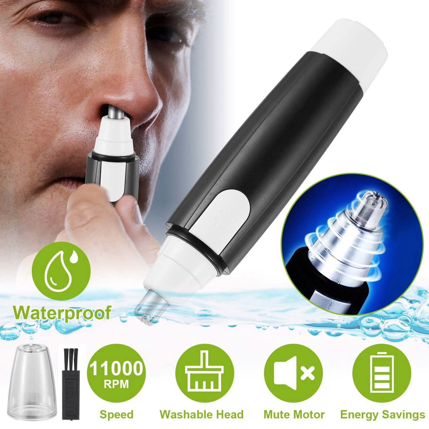 Electric Nose Ear Hair Trimmer