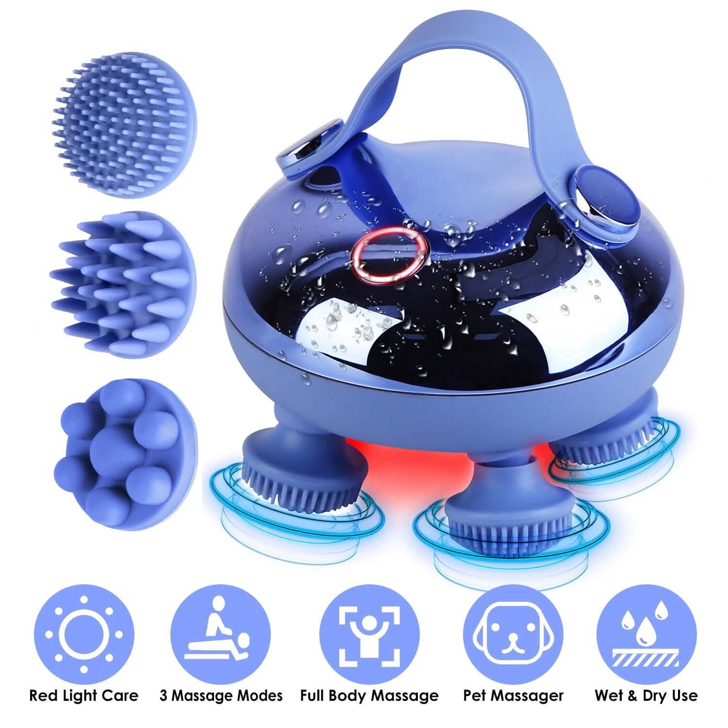 Electric Rechargeable Scalp Massager