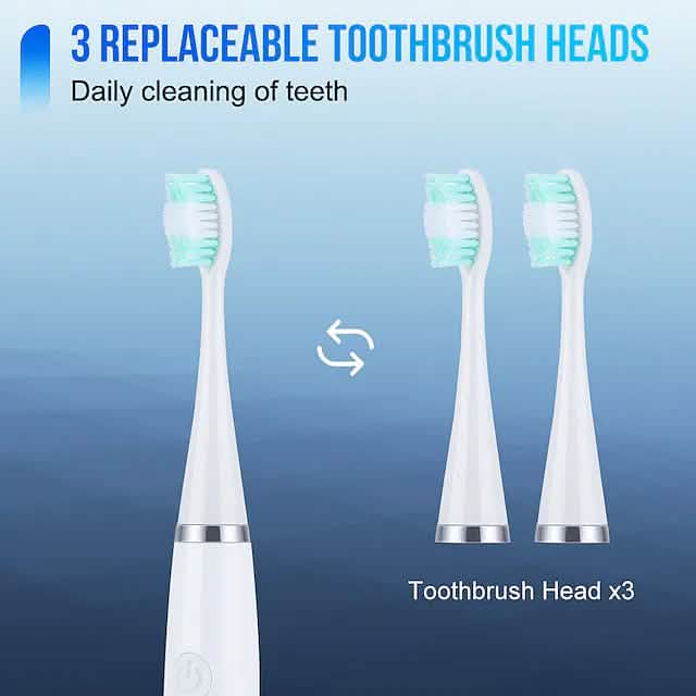 Brosse à dents électrique ultrasonique, détartreur dentaire, kit de blanchiment des dents