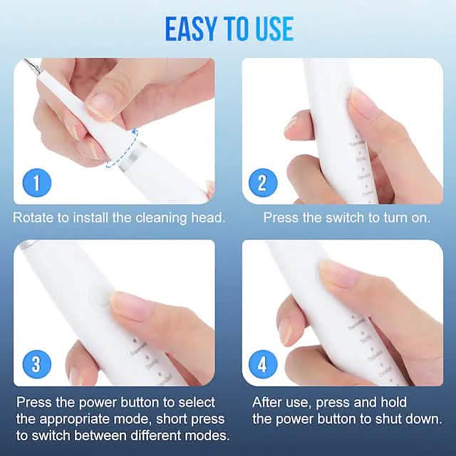 Brosse à dents électrique ultrasonique, détartreur dentaire, kit de blanchiment des dents