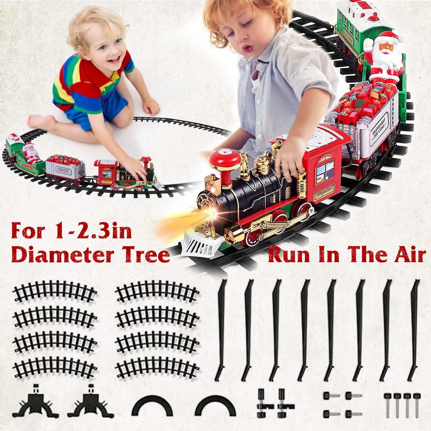 Ensemble de train électrique de Noël pour enfants