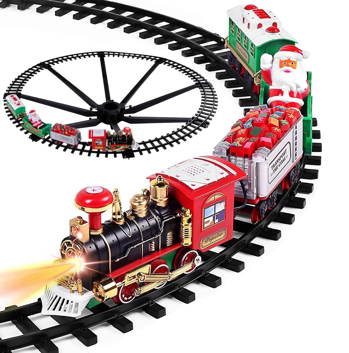 Ensemble de train électrique de Noël pour enfants