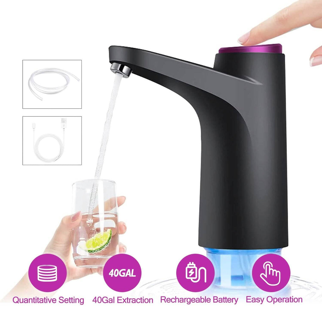 Distributeur d'eau électrique 40 gallons rechargeable par USB