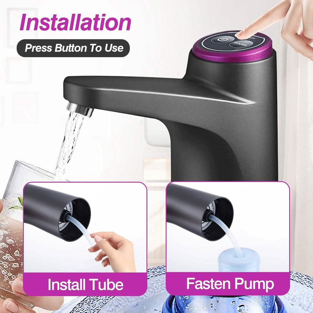 Distributeur d'eau électrique 40 gallons rechargeable par USB
