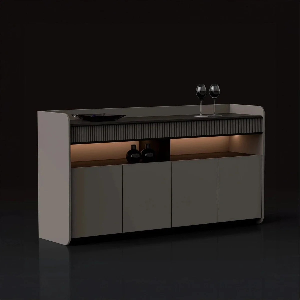 Synte · Office Credenza Cabinet Sideboard