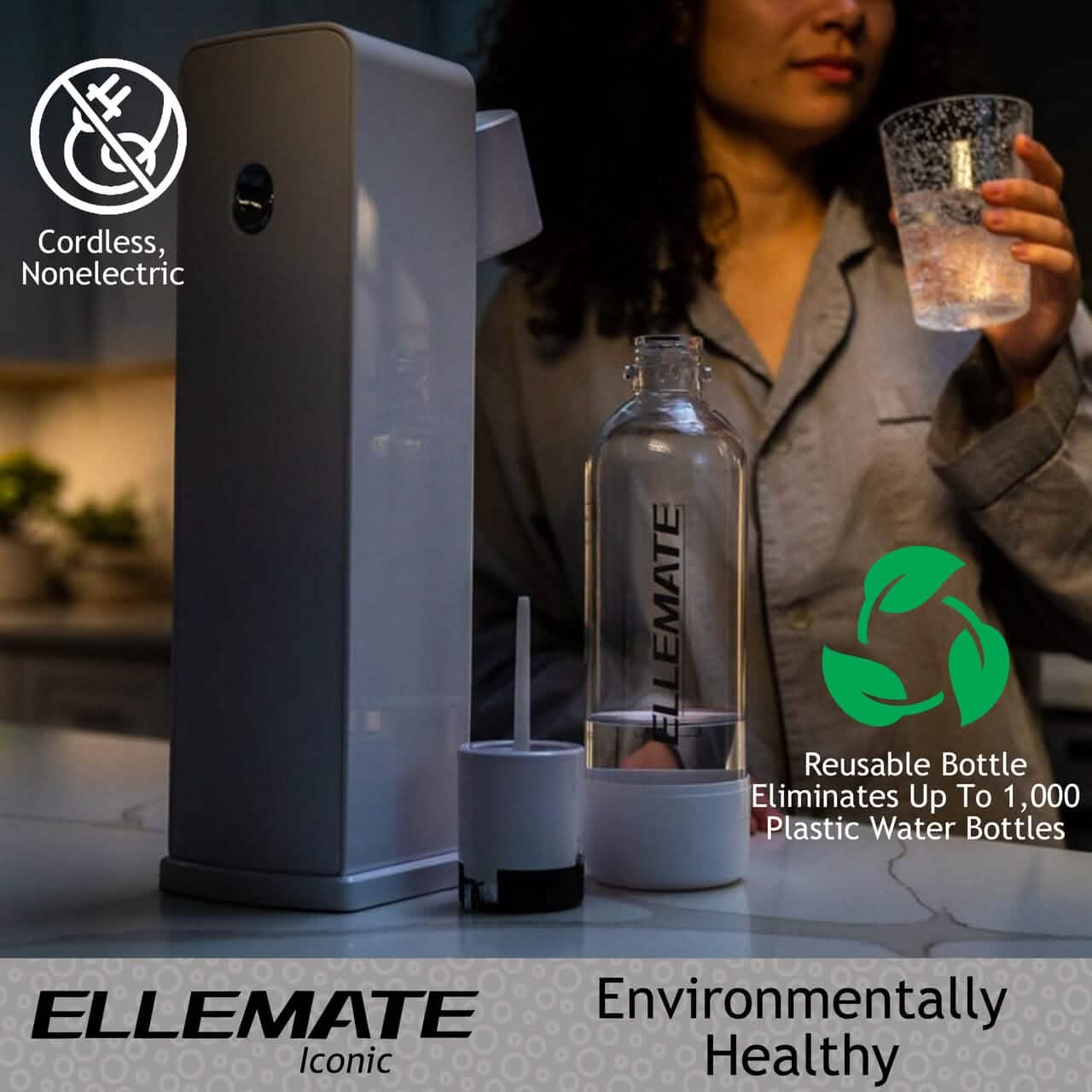 Ellemate アイコニック炭酸飲料メーカー