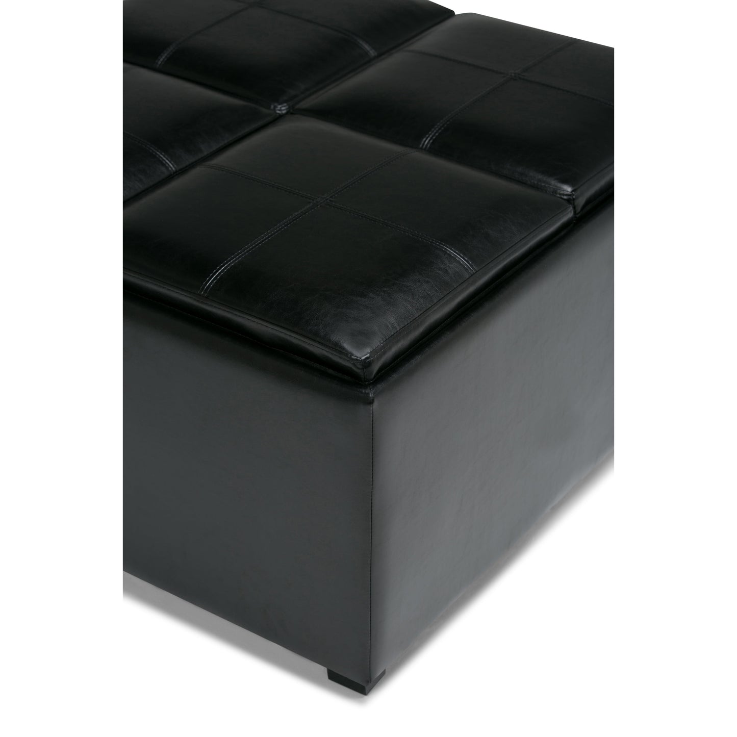 Avalon Square Coffee Table Storage Ottoman