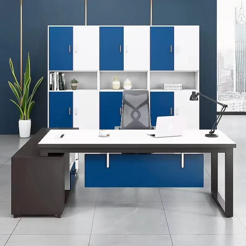 Astrea · Modern L-Shaped Executive Desk