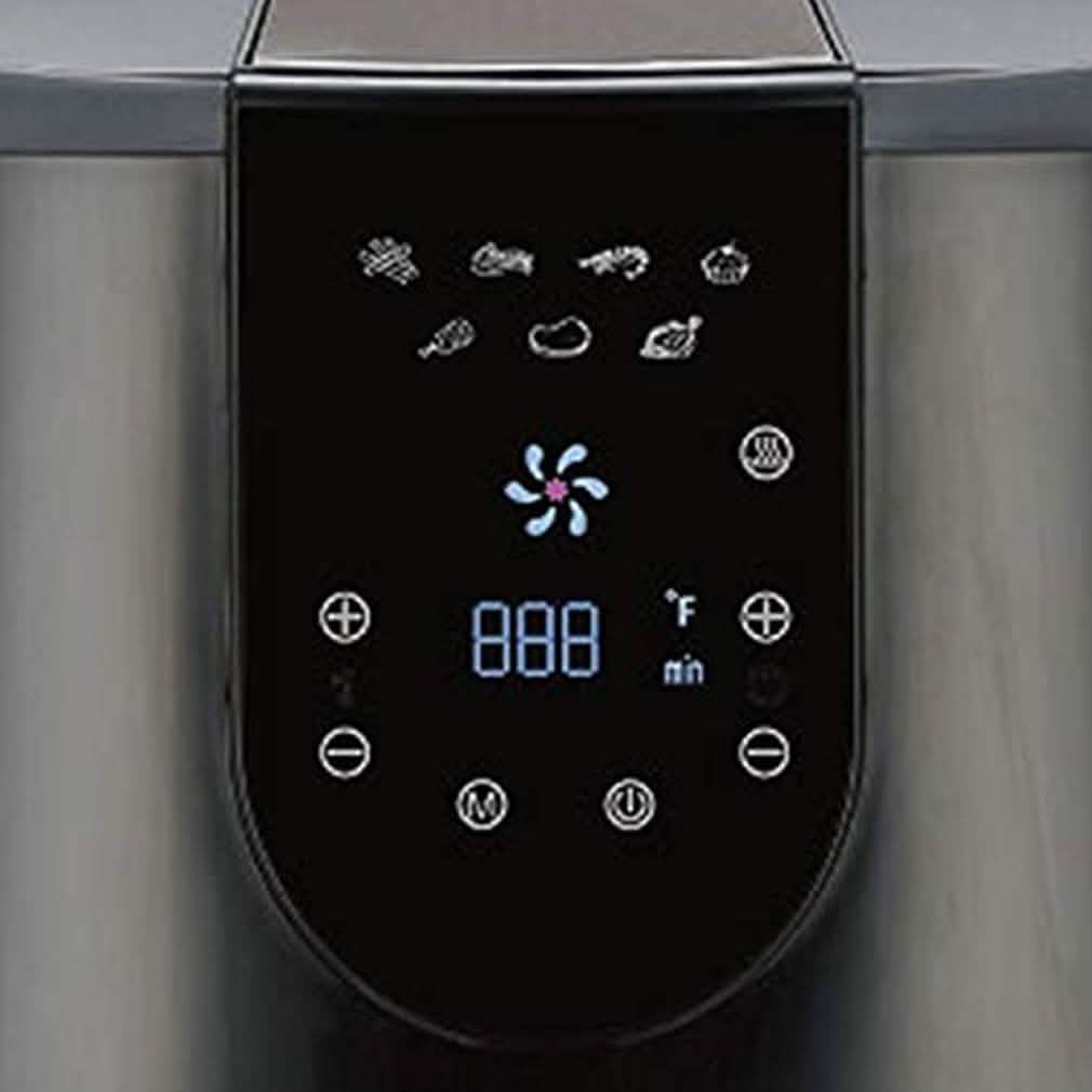 Friteuse à air Emerald d'une capacité de 5,2 litres avec écran tactile numérique LED