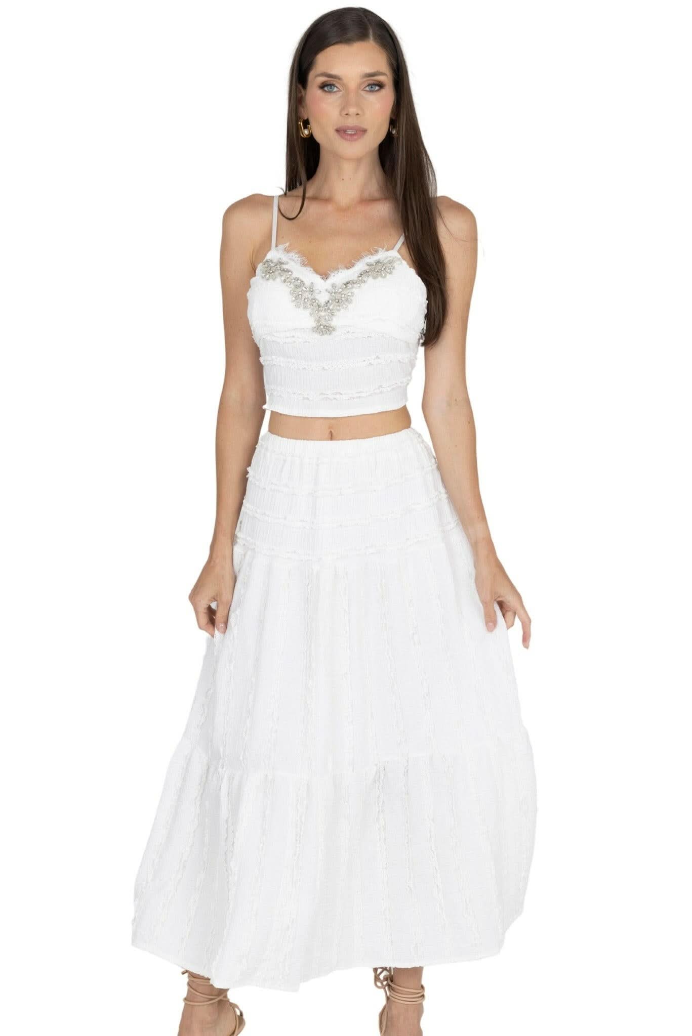 Emma Top & Maxi Skirt Set