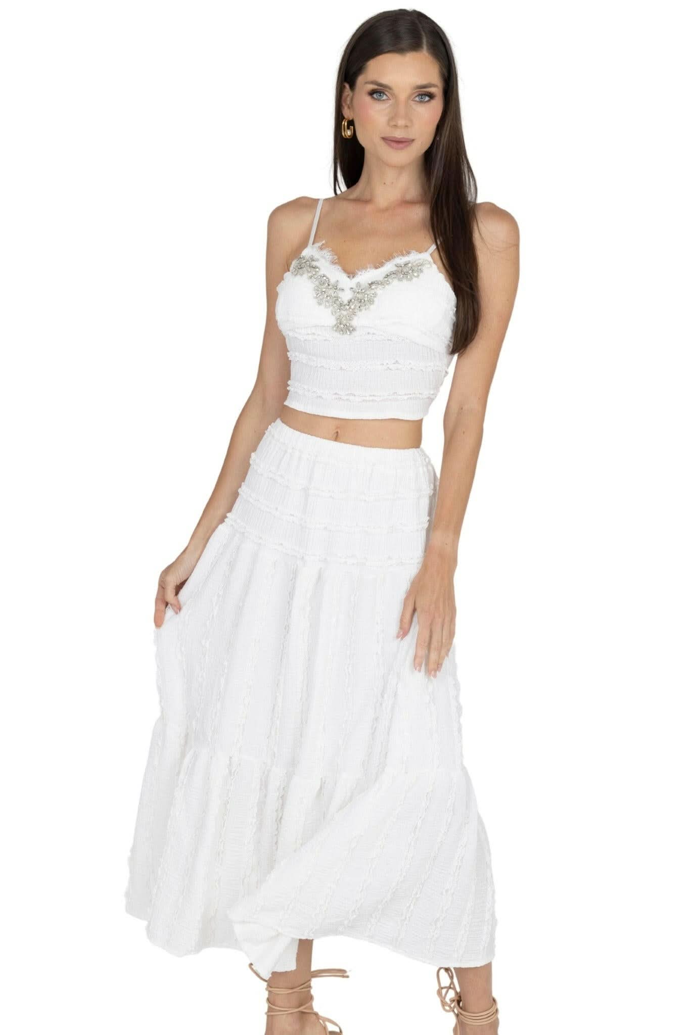 Emma Top & Maxi Skirt Set