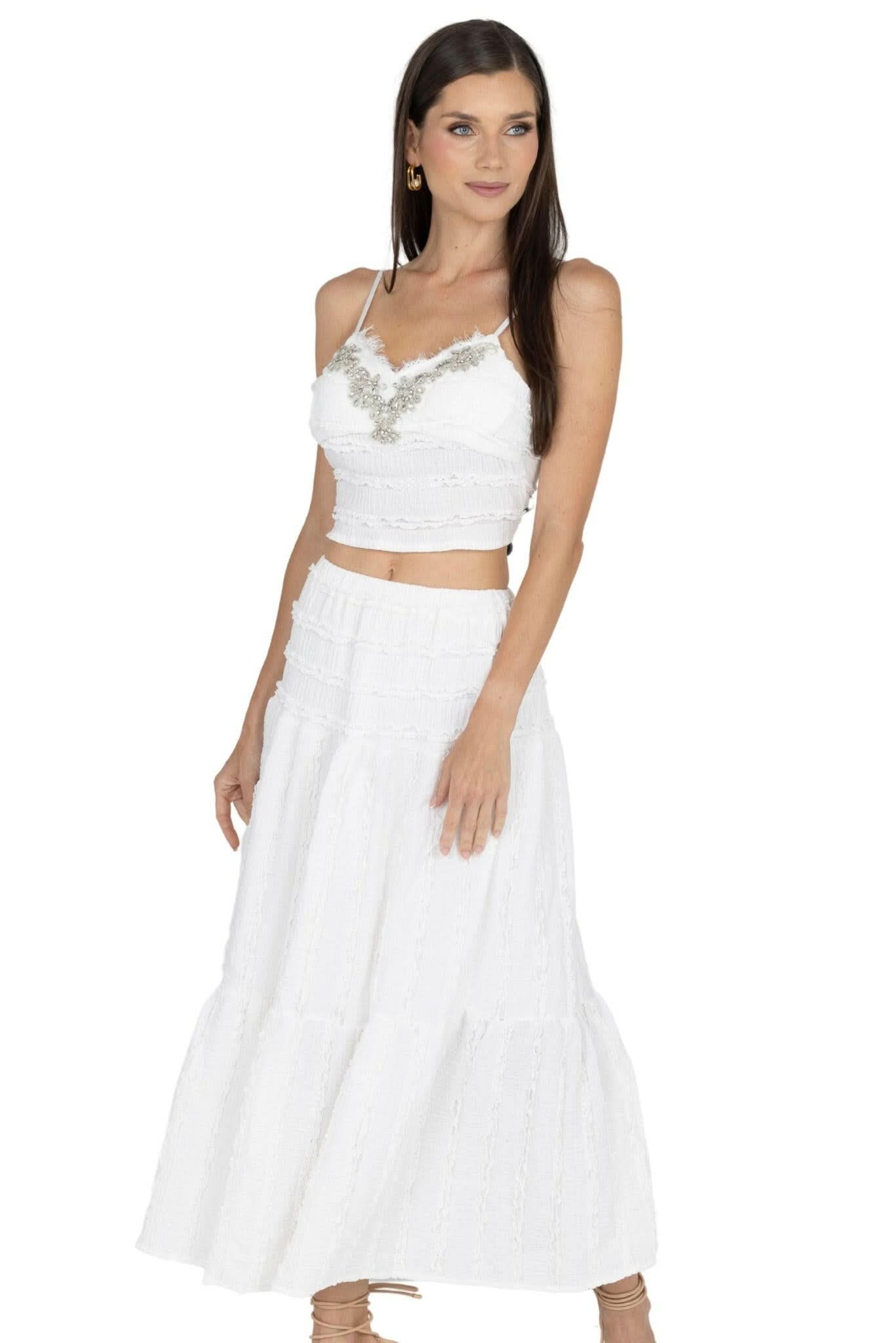Emma Top & Maxi Skirt Set