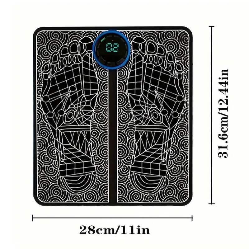 Tapis de massage stimulateur EMS pour les pieds