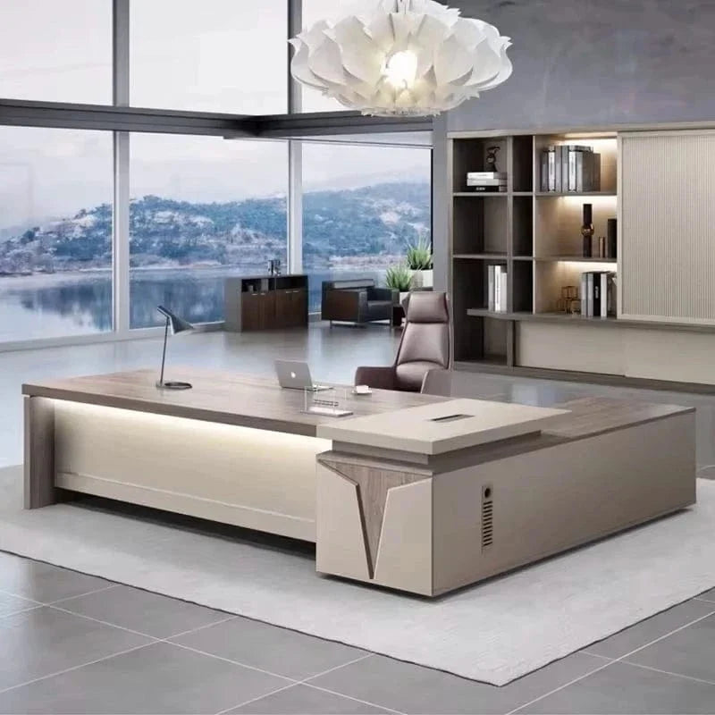 Reytan · Modern L-Shaped Executive Desk