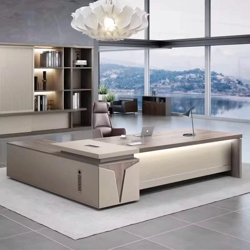 Reytan · Modern L-Shaped Executive Desk