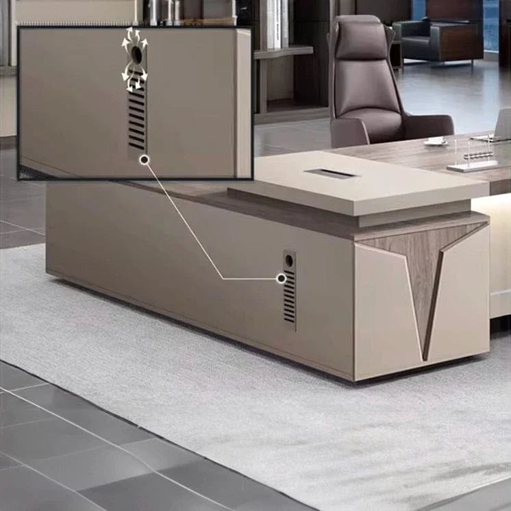 Reytan · Modern L-Shaped Executive Desk