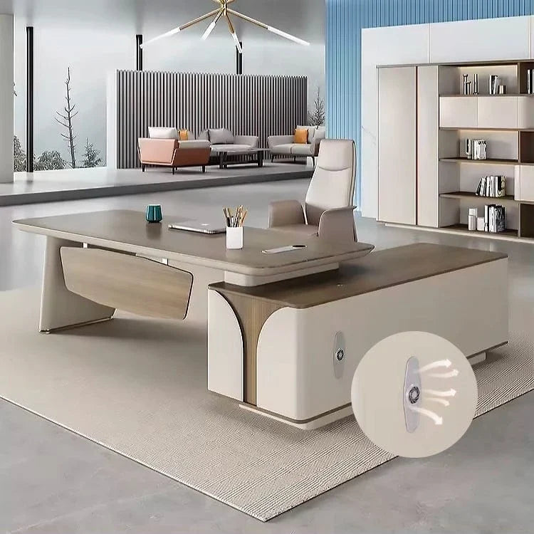 Archer · Modern L-Shaped Executive Desk