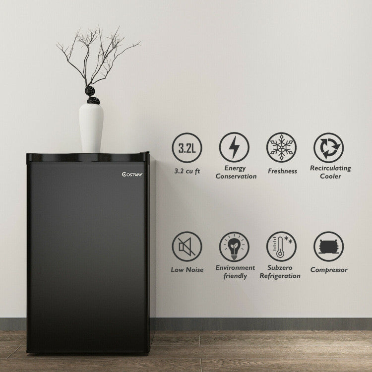 3.2 cu. ft. Mini Dorm Compact Refrigerator