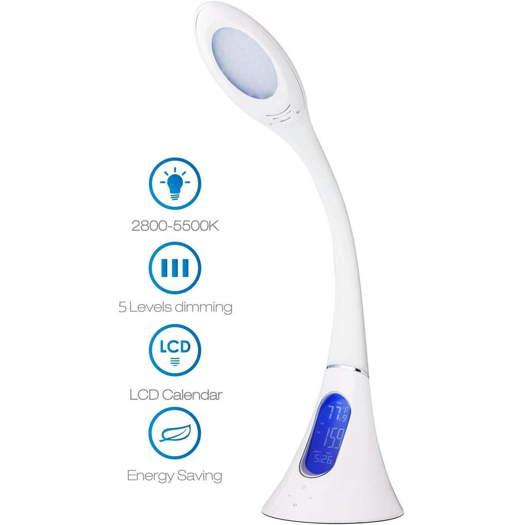 EROS Flexible Gooseneck Dimmable LED Desk Lamp