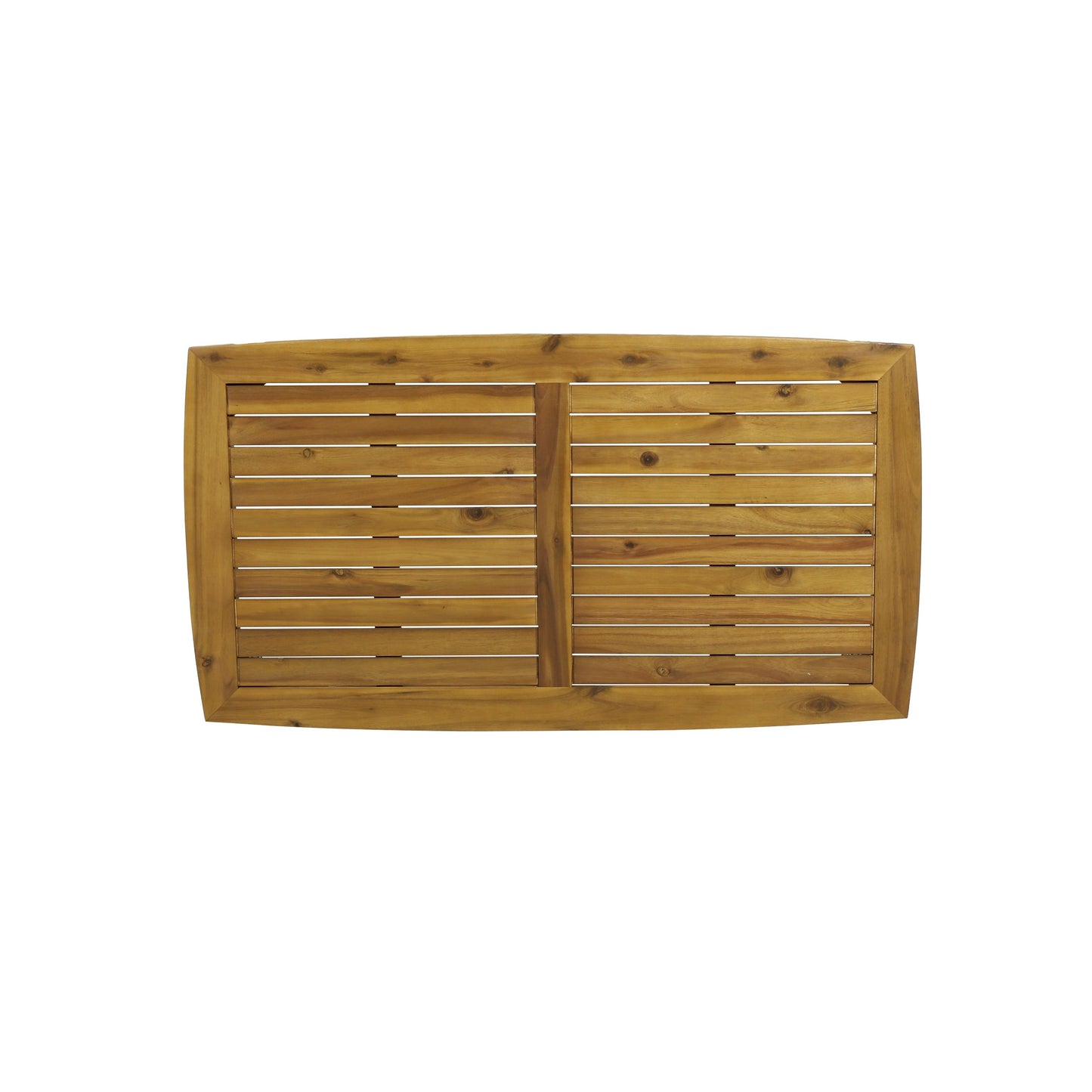 Outdoor Acacia Wood Rectangular Patio Coffee Table