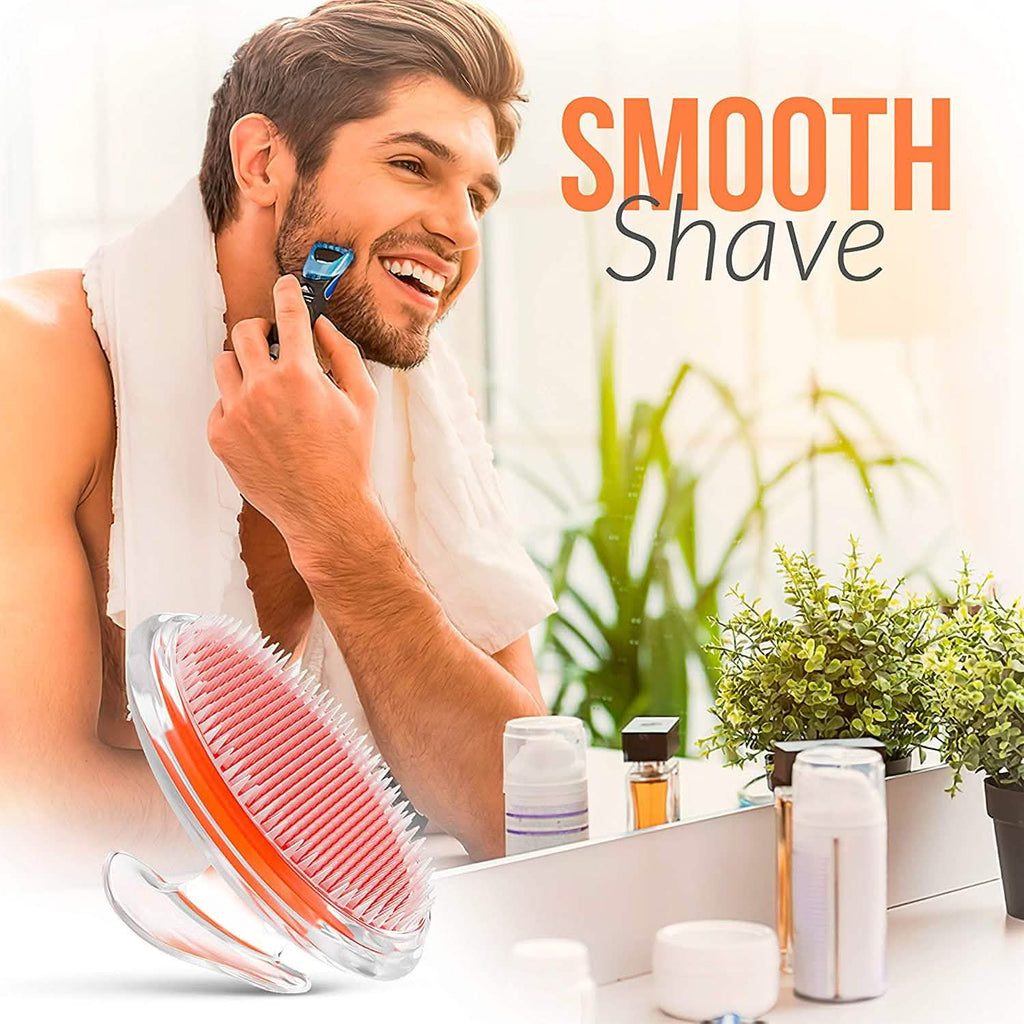 Brosse exfoliante pour poils incarnés et bosses de rasoir
