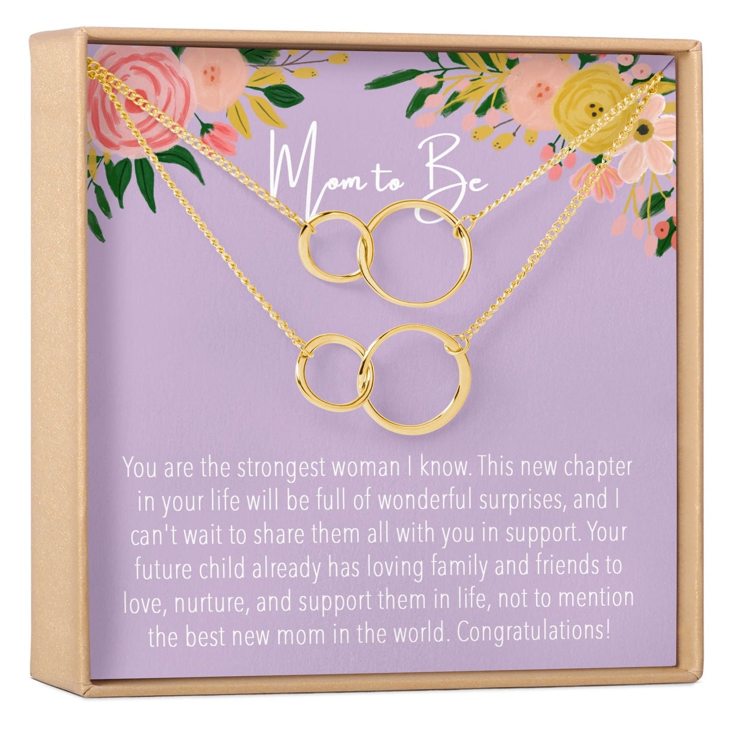Expecting Mom Necklace, Multiple Styles