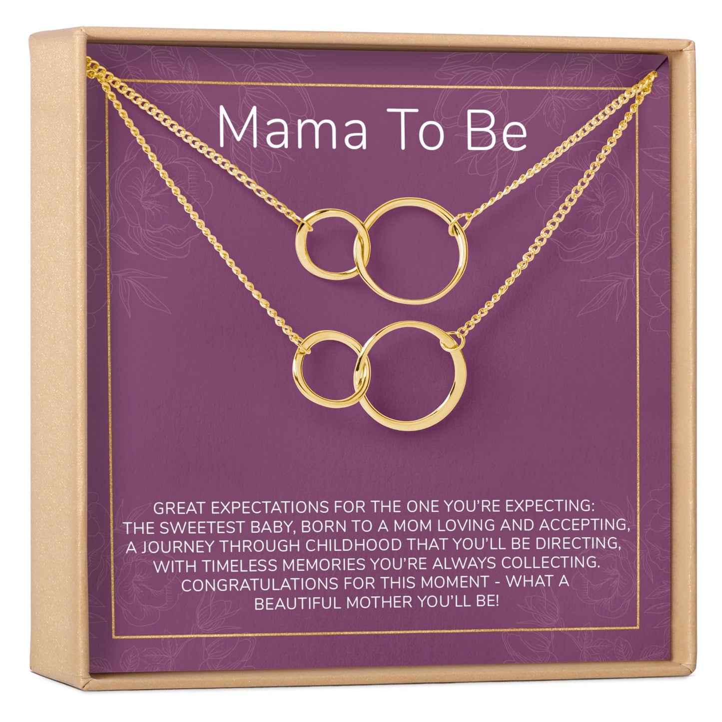 Expecting Mom Necklace, Multiple Styles