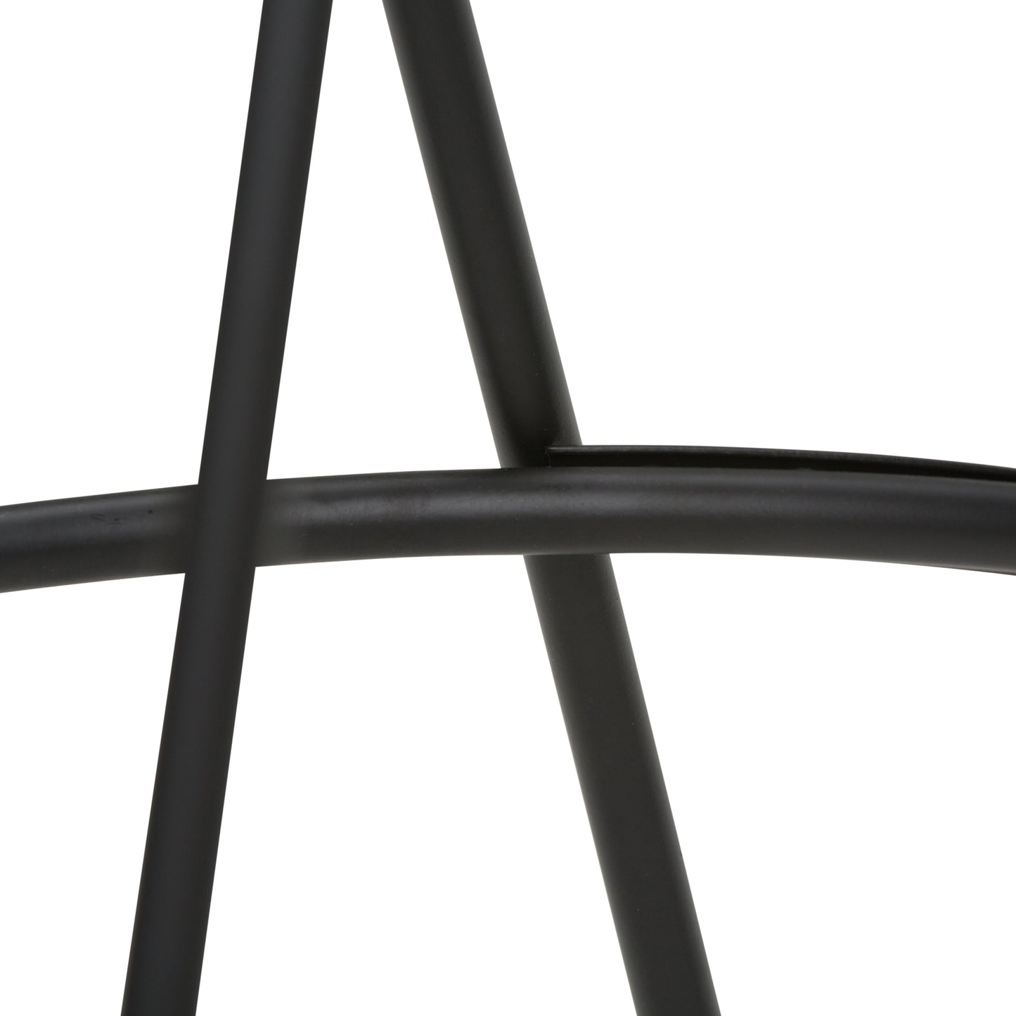 Simeon - 26" Metal Counter Height Stool with Wood Seat (Set of 2) - Cocoa