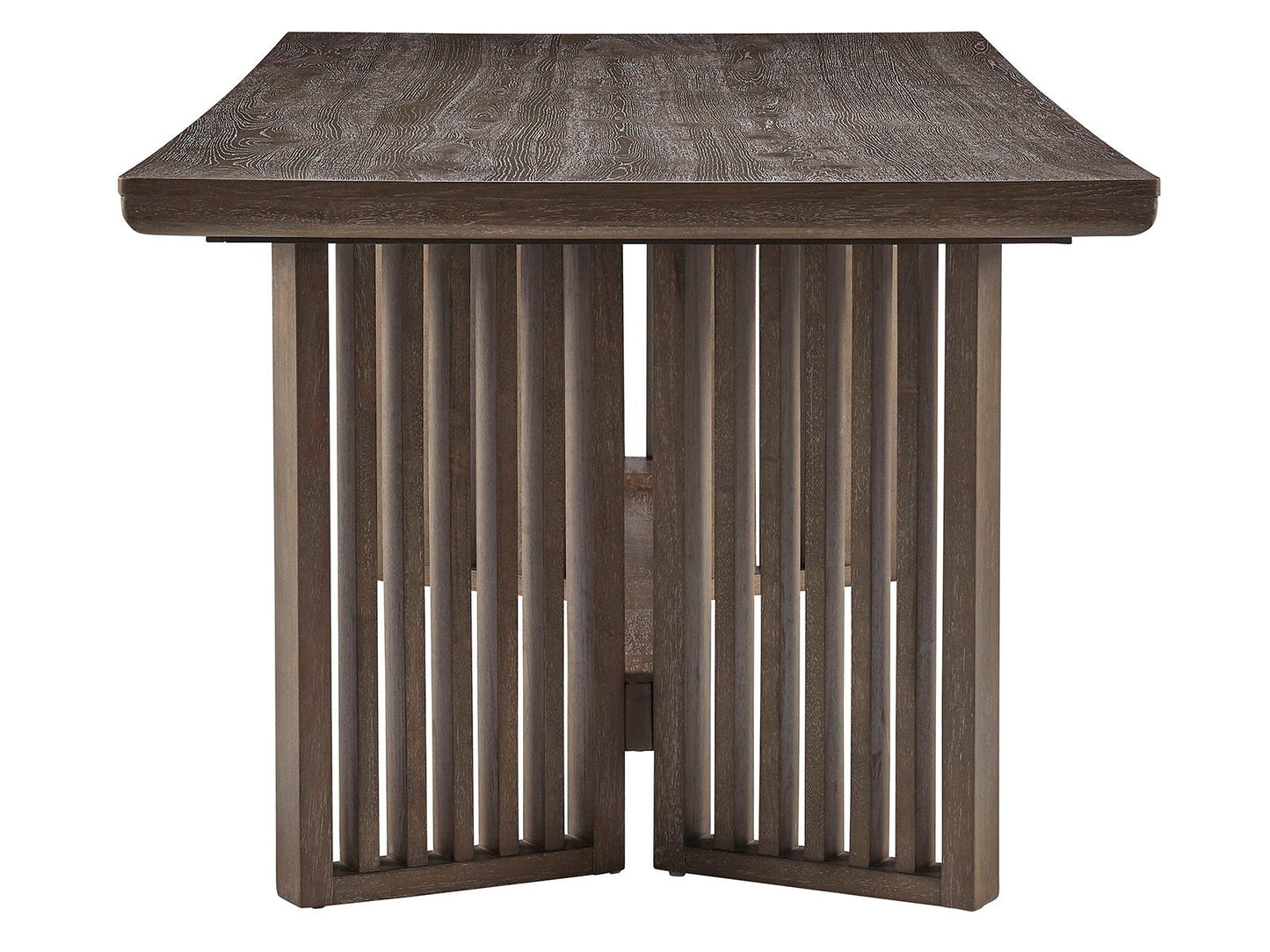 Kavanaugh - Trestle Dining Table - Weathered Kona Brown