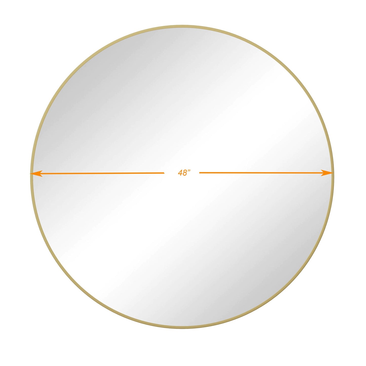 Wall Circular Mirror Metal Framed Mirror Round Vanity Mirror Dressing Mirror, For Bathroom, Living Room, Bedroom Wall Decor