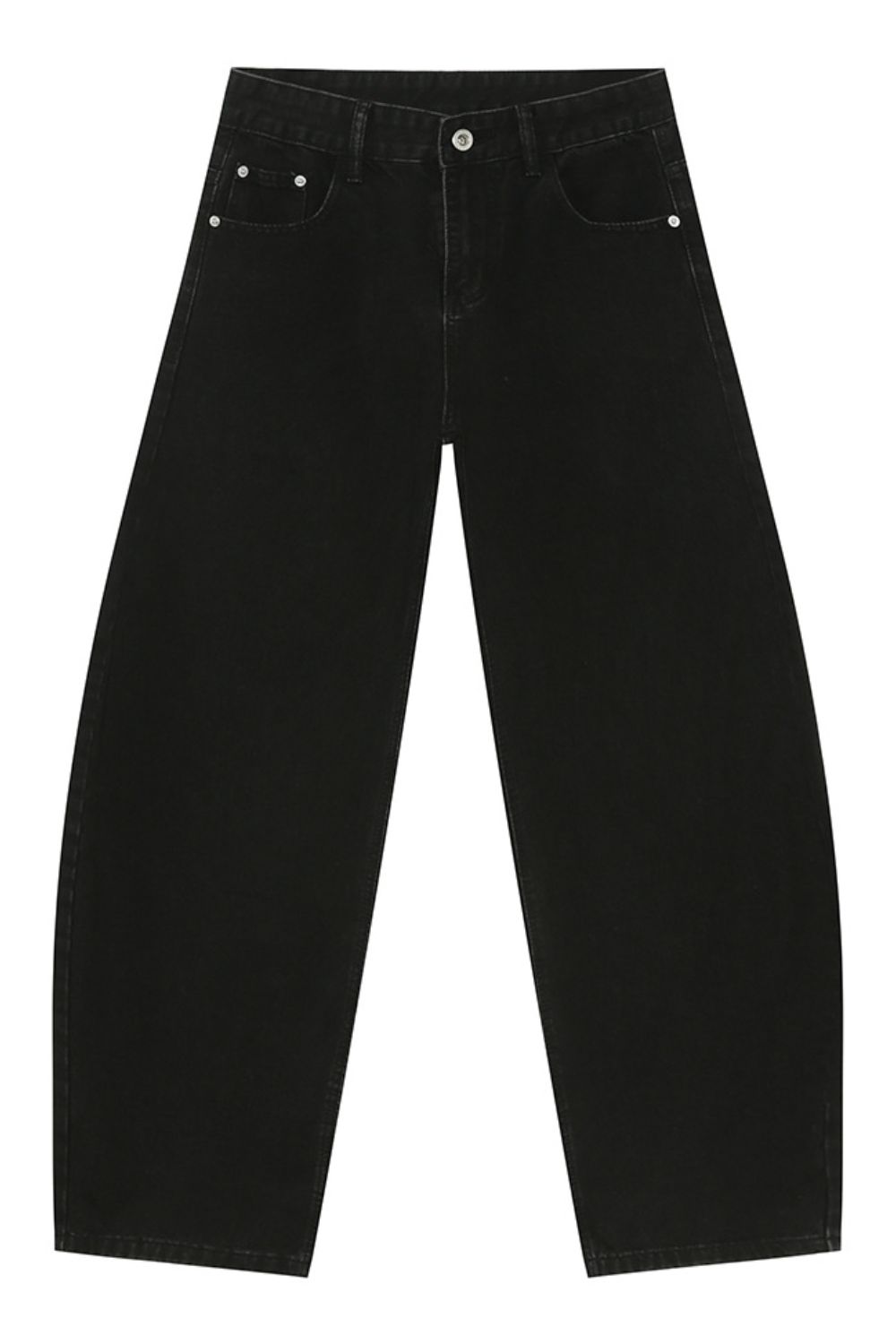 Wide Leg Jeans with Pockets