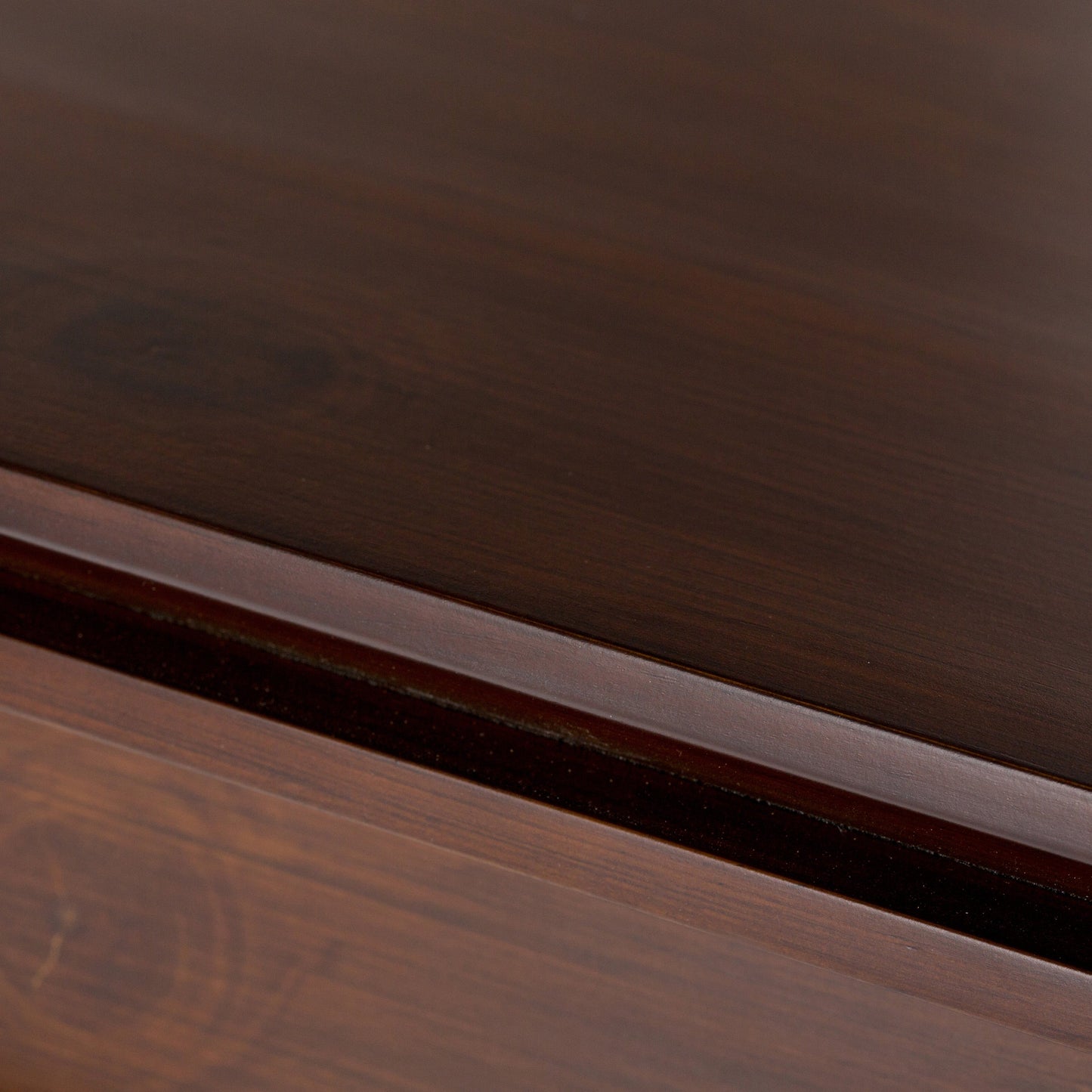 Artisan 30 Inch Wide Solid Wood Low Storage Cabinet in Russet