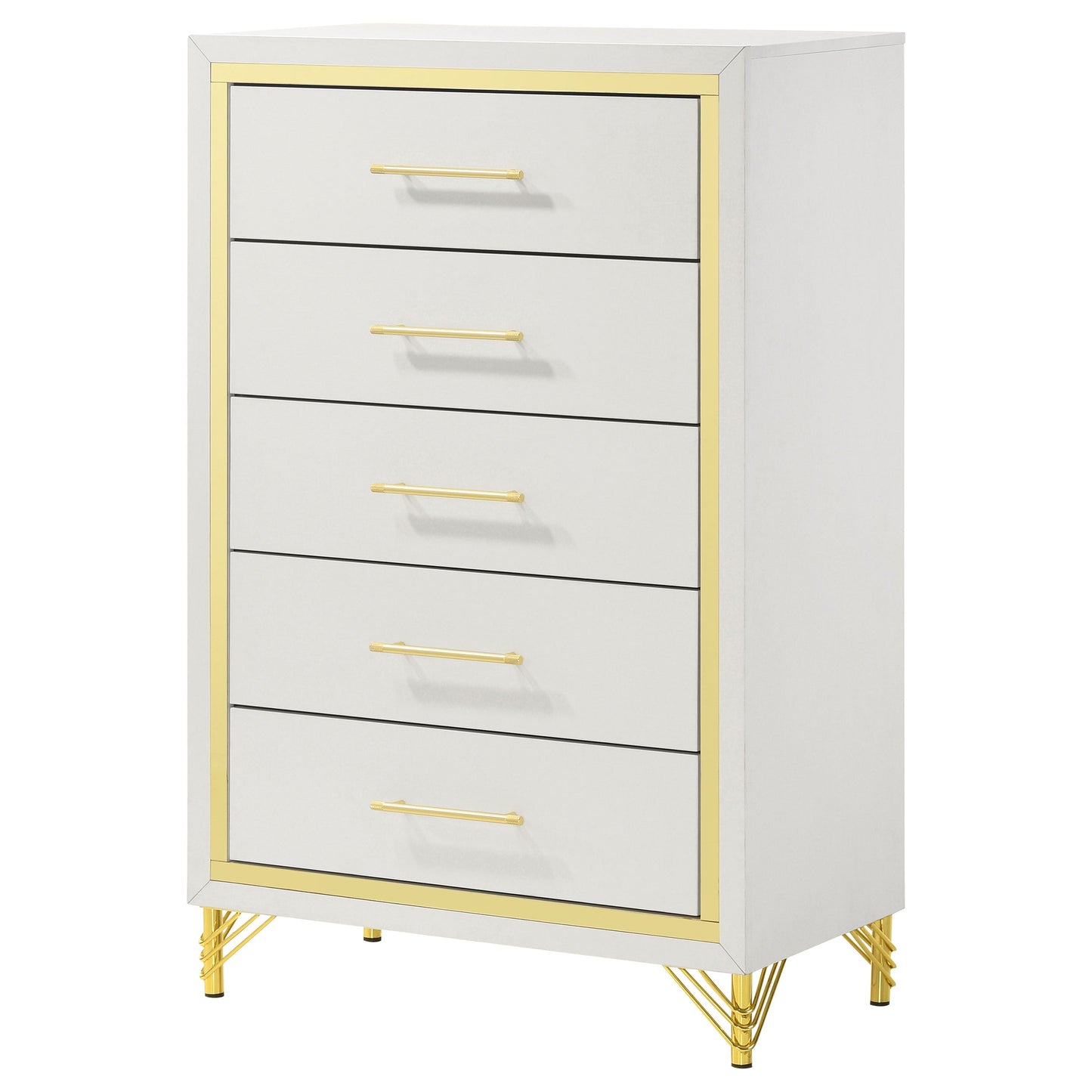 Chesney Modern Five-Drawer Chest
