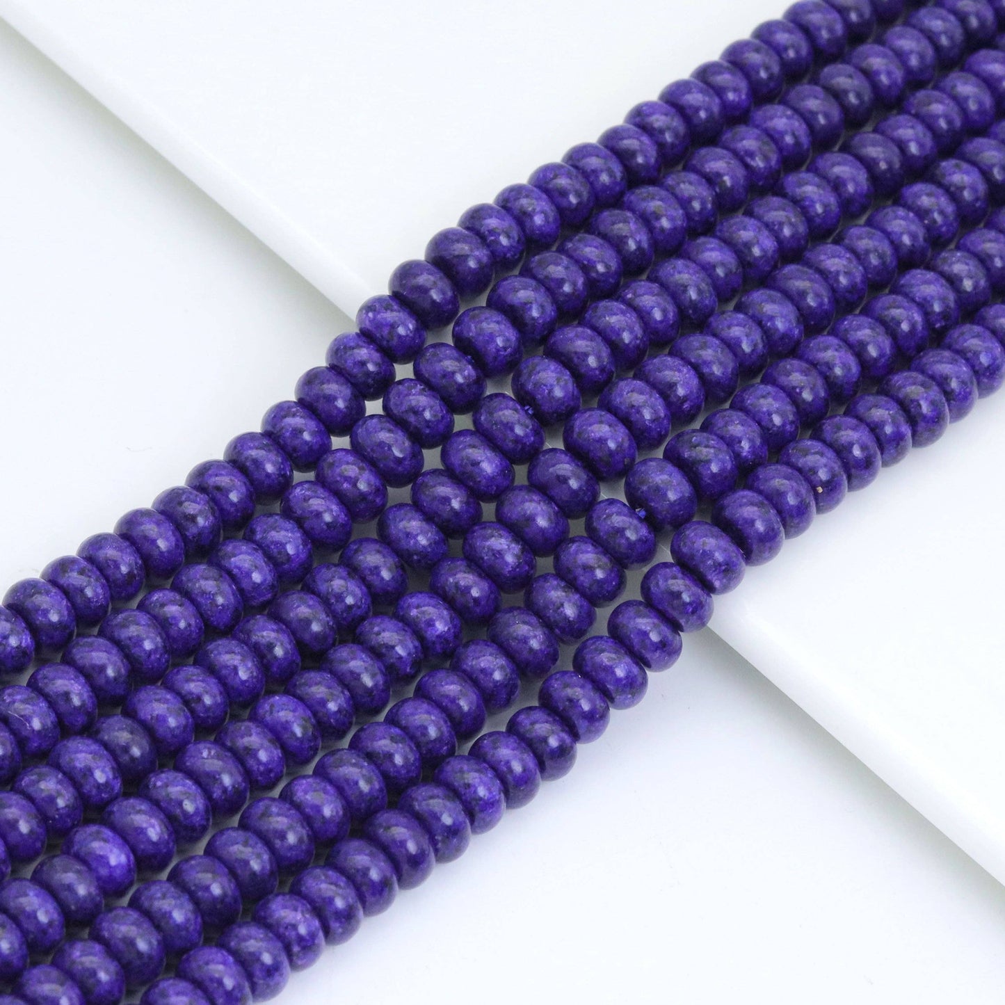 5x8mm Smooth Rondelle Jade beads, Sku#U2054
