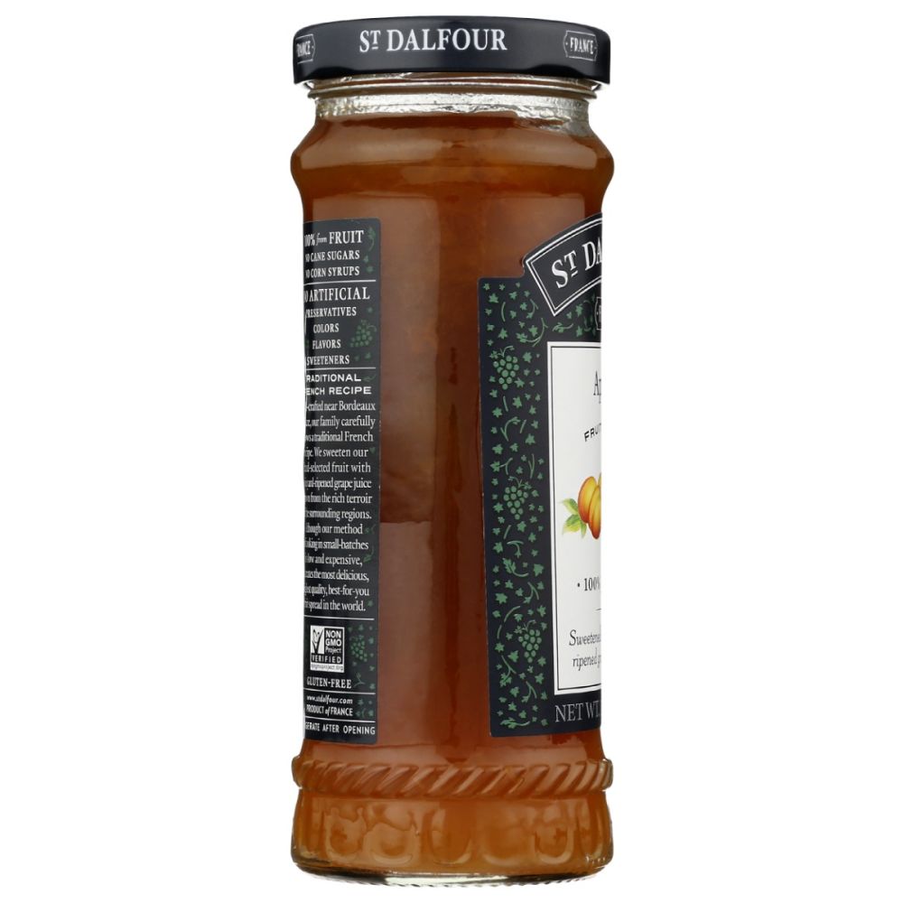 ST DALFOUR: Apricot Fruit Spread, 10 oz