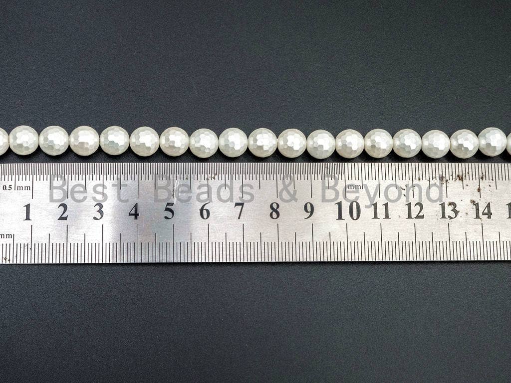 6mm/8mm/10mm/12mm/14mm Quality White Mother of Pearl beads,SKU#T66