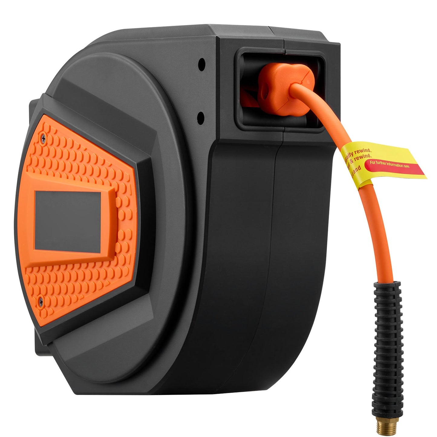 Retractable Air Hose Reel, 1/4 Inch x 50 FT