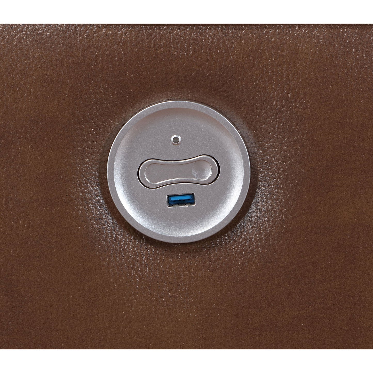 Denson Saddle Power Reclining Loveseat