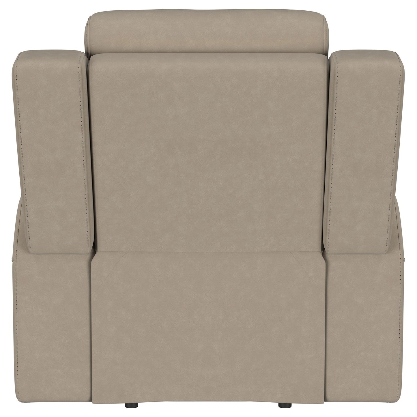 Slater Taupe Upholstered Recliner