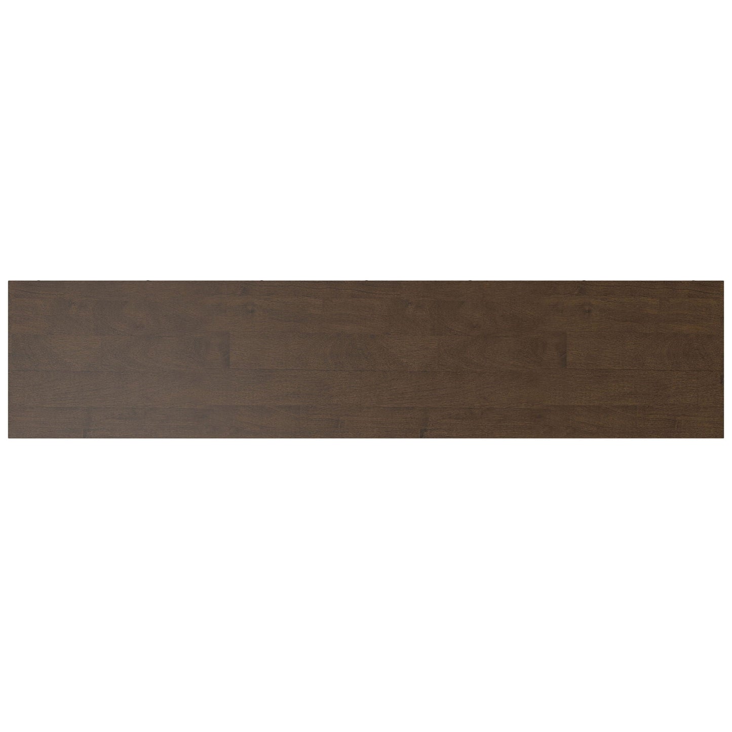 Banting - Low Wide Bookcase - Walnut Brown